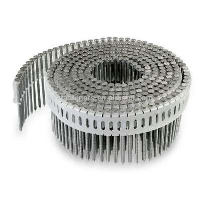 15 Degree Plastic collated Coil Nails