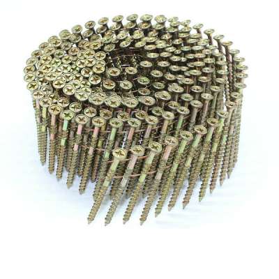 Stainless Steel 15 Deg Wire Coil Nails for Construction